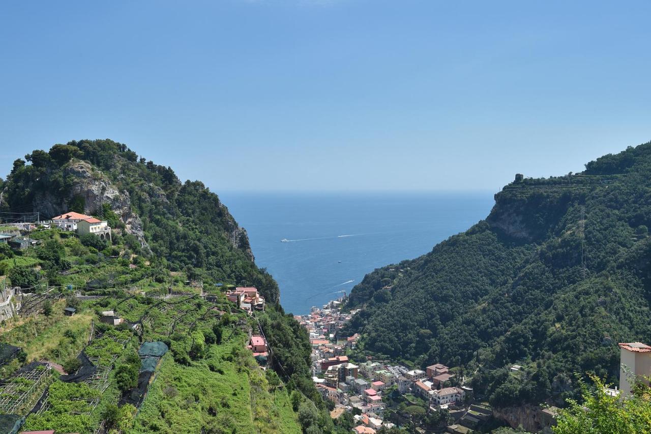 Villa Amalfi Sea View Scala Exterior foto