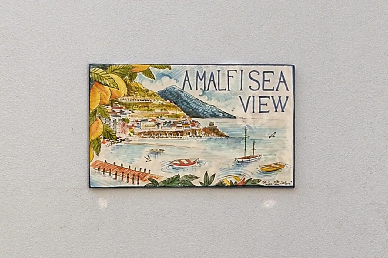 Villa Amalfi Sea View Scala Exterior foto